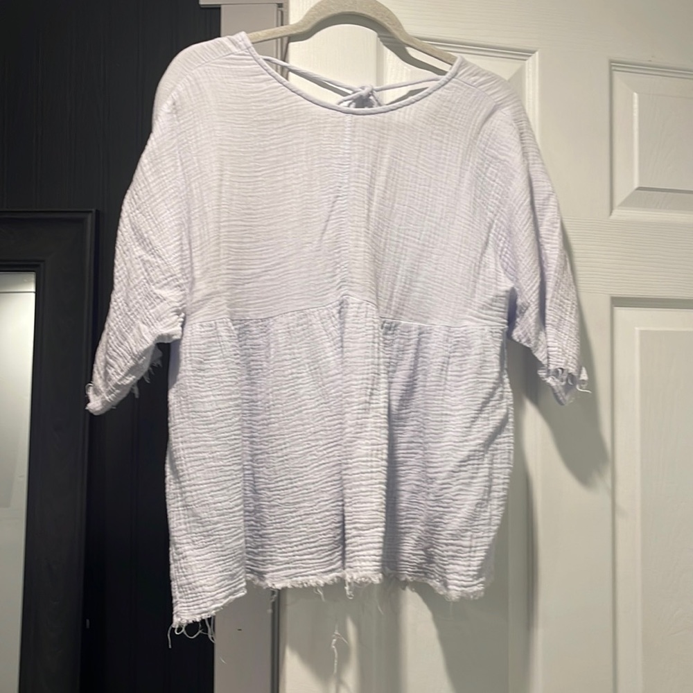 Light Blue Top